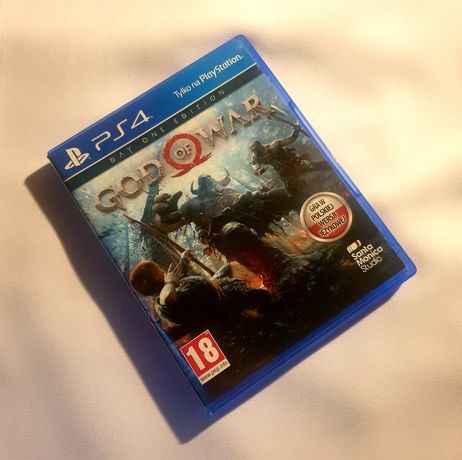 God of War Day One Edition PS4 komplet, pełna pl wersja