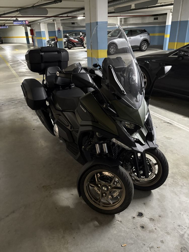 Kymco CV3 550i/ março 2023/ 5400 kms/ Extras incluidos