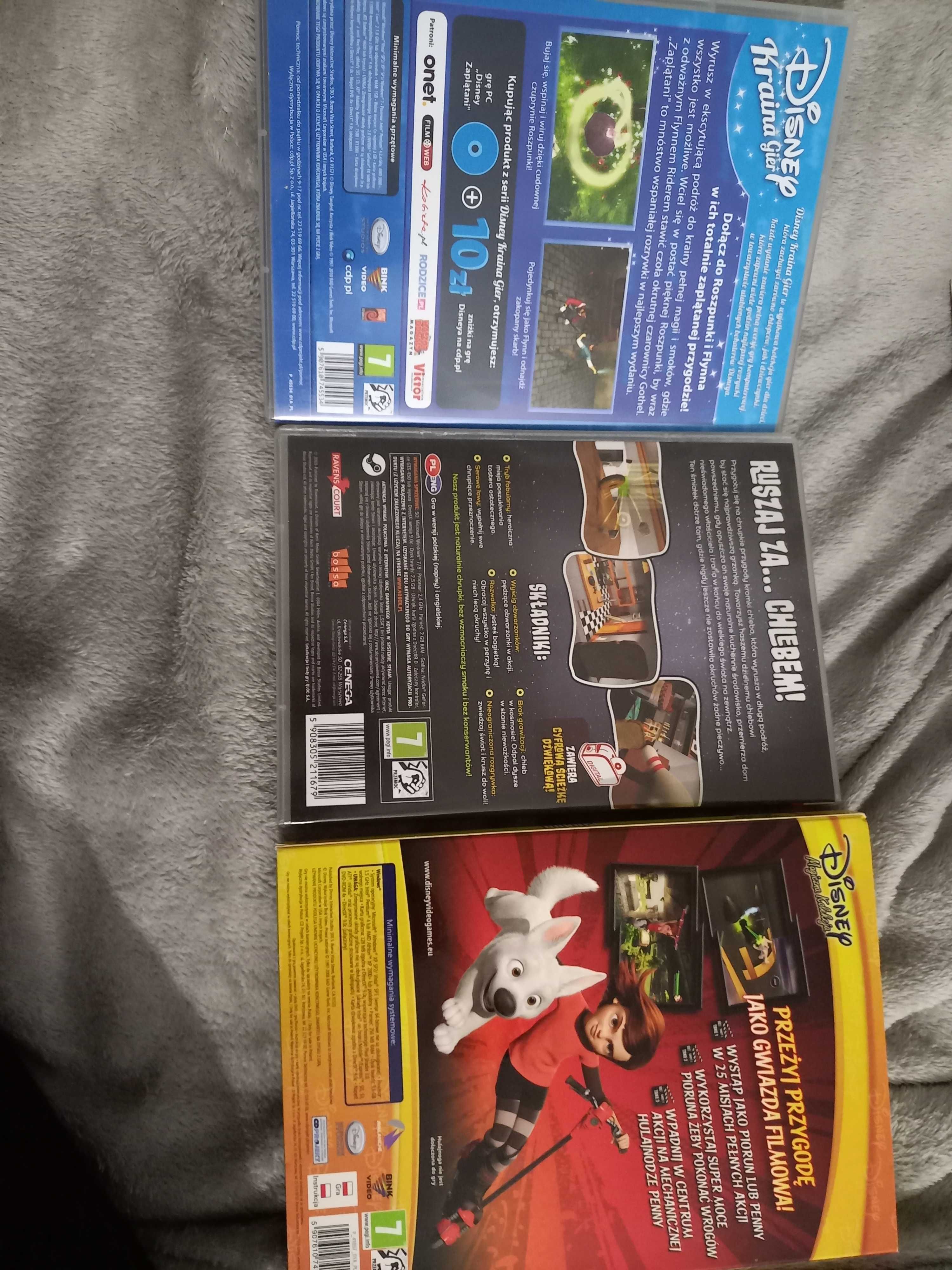 Gry PC. Piorun, Zaplątani, symulator kromki chleba