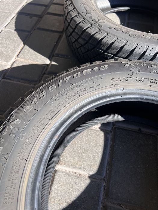 Резина зимова 155/70R13