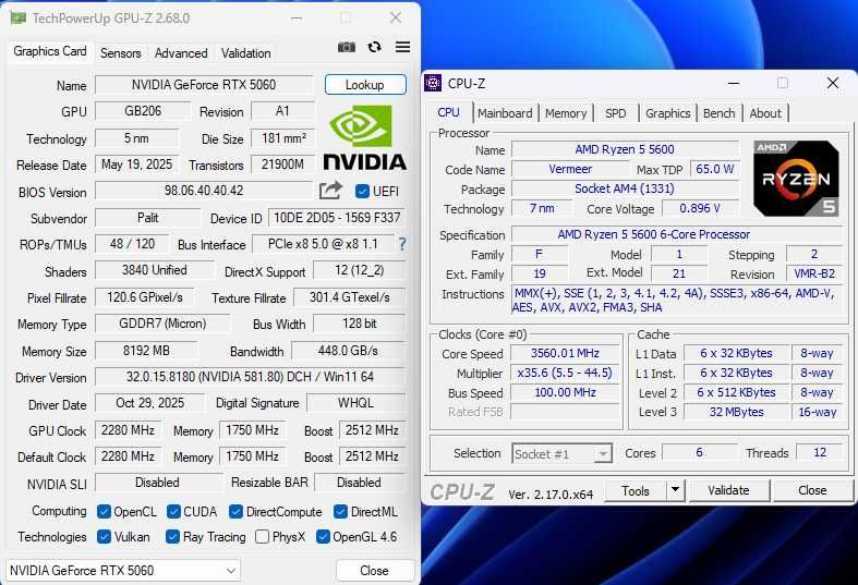 Komputer Gamingowy RTX 5060, Ryzen 5 5600, 16 RAM, 1TB NOWY! Gwarancja