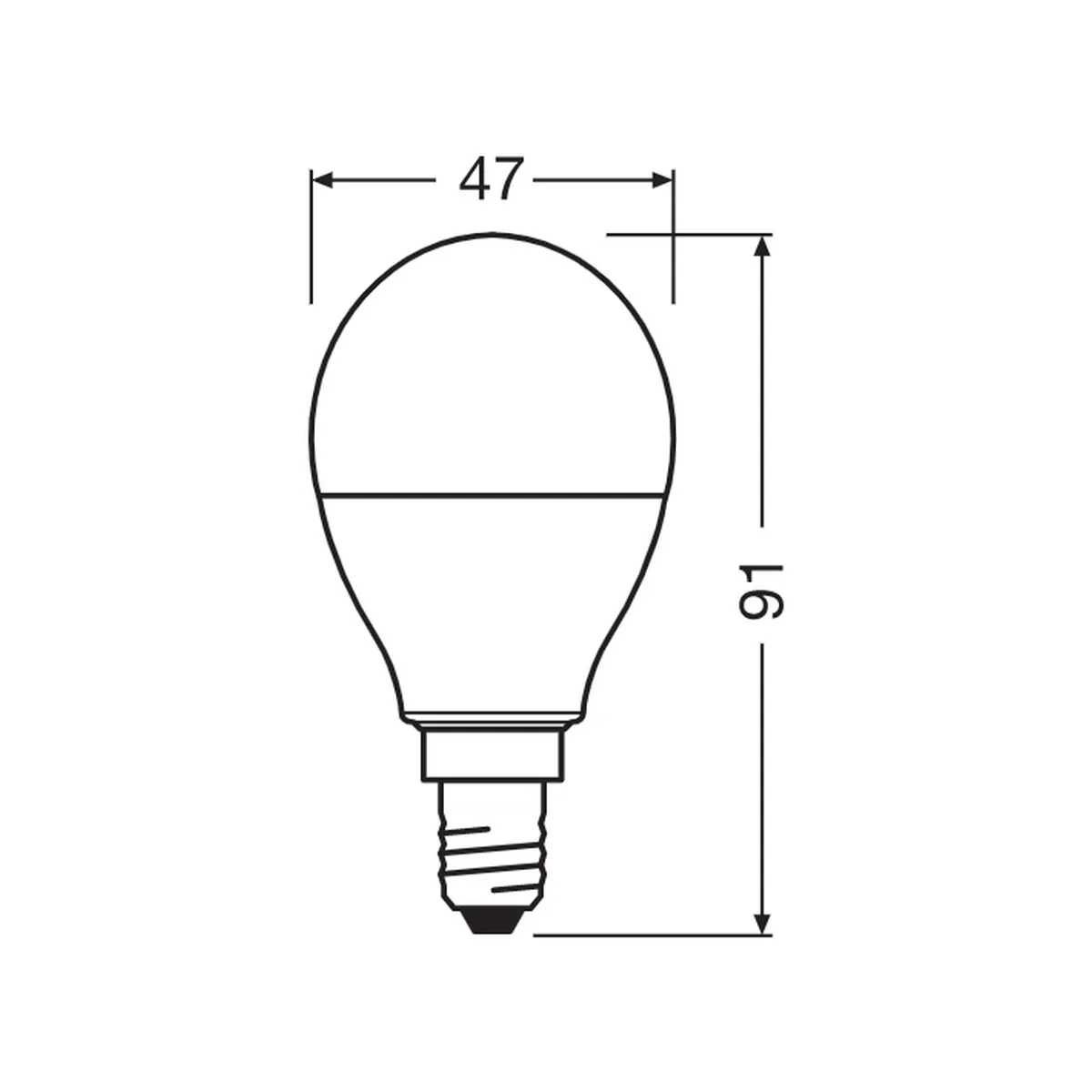 Світлодіодна лампа Philips Osram LED STAR E14 + пульт