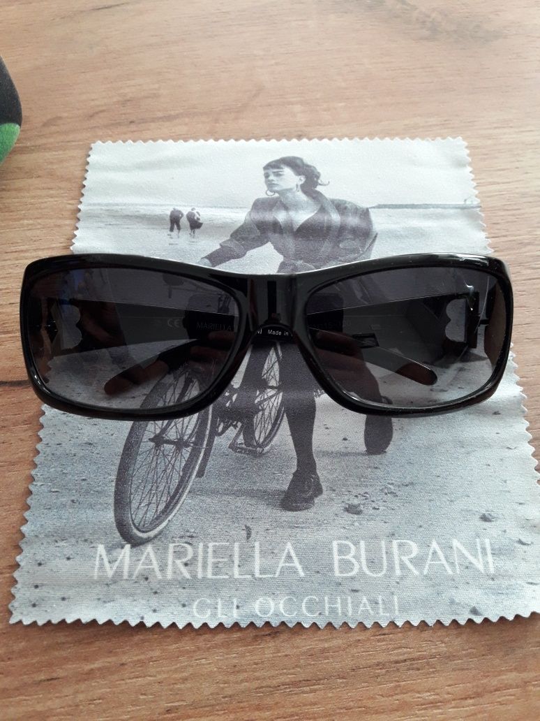 Nowe Mariella Burani okulary przeciwsłoneczne made in Italy