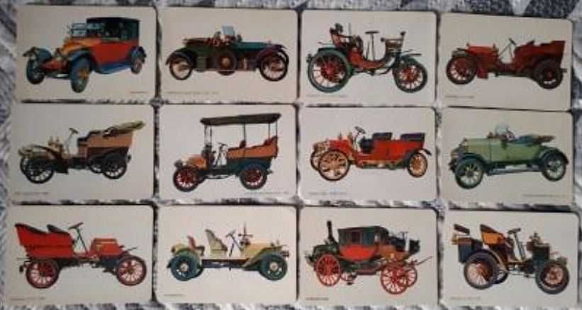 Conjunto de 12 Calendários - Carros Antigos