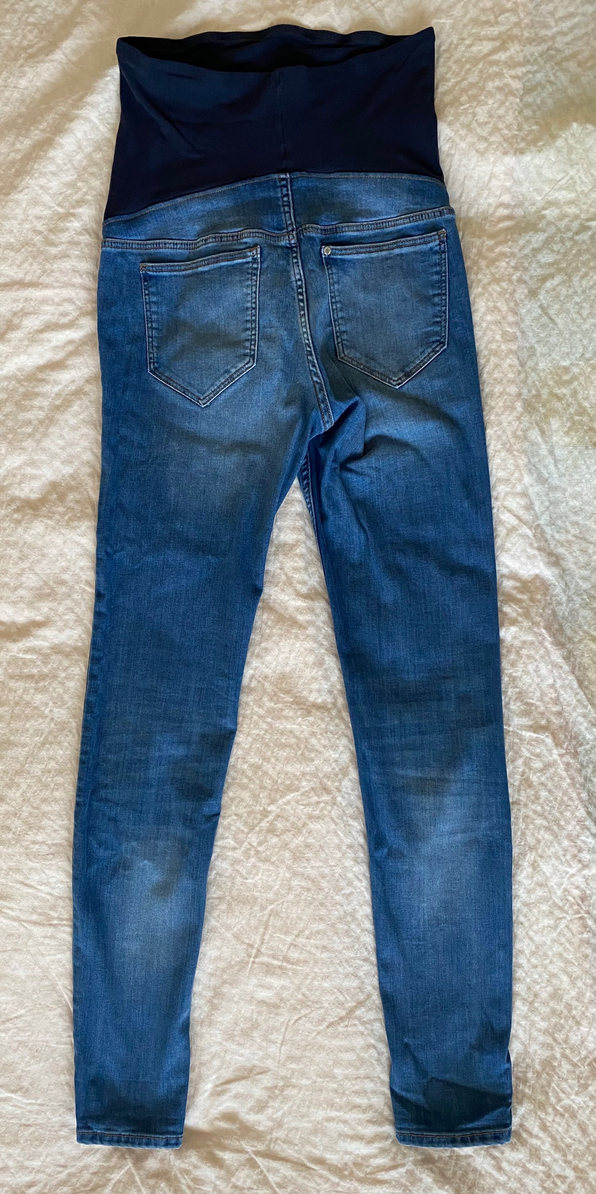 Spodnie ciążowe jeans H&M, 38