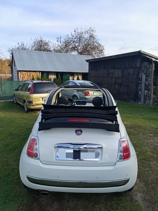 Fiat 500 1.2 Cabrio | 2011 r. | Benzyna |Ikona stylu w dobrym stanie