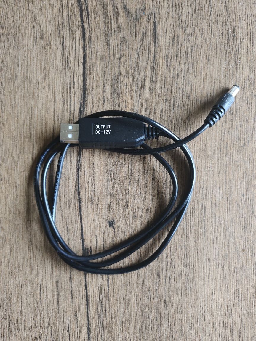 Кабель живлення для роутеру (12v) від павербанку