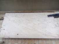 Pedra mármore de bancada cozinha