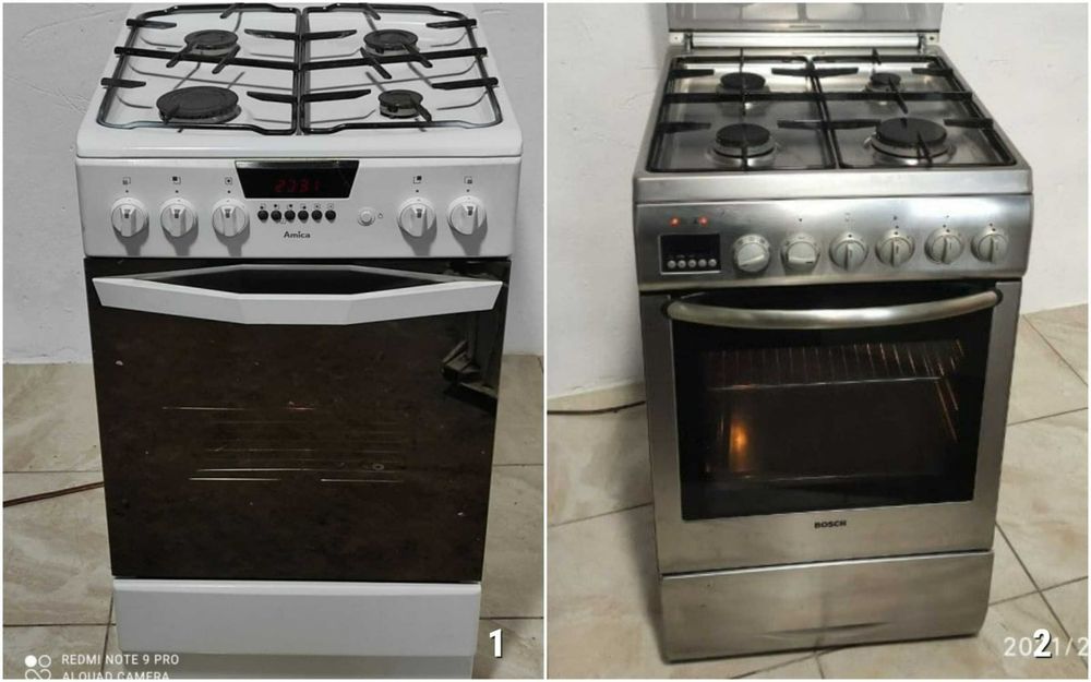 ПЛИТА Газова COOKER CF98561m 50 60см Гриль Конвекція Газконтроль