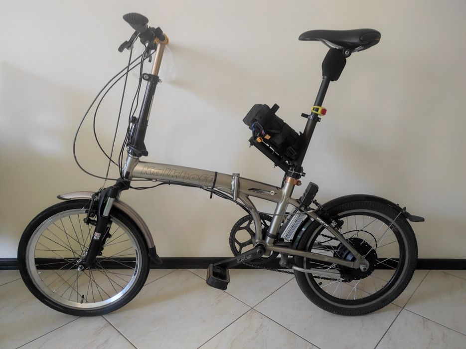 Складний електро велосипед на 20 колесах