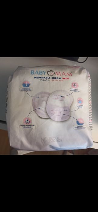 Wkładki Laktacyjne żelowe 60 sztuk nowe opakowane
