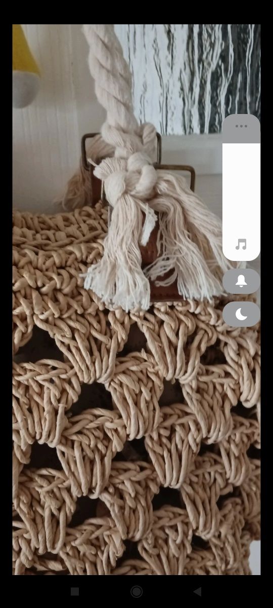 Torebka Boho sznurek pleciona