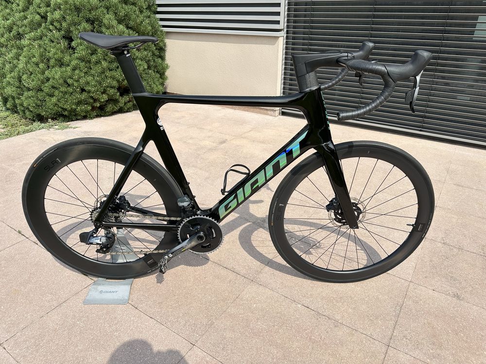 Giant propel pro 0 Sram Force, pomiar mocy