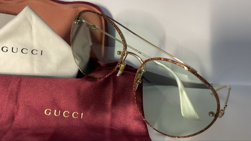Вінтажні сонцезахисні окуляри Gucci  GG0351S 005