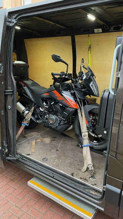 Transport Motocykli Quadów Skuterów Mebli Towarow Kanap lodówek Agd