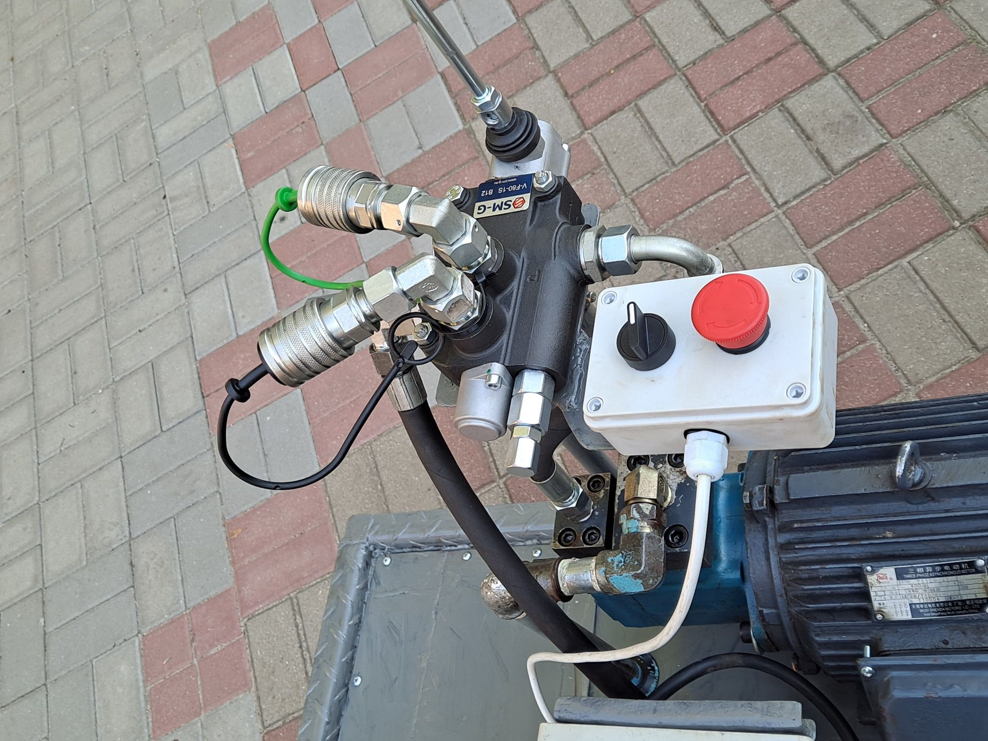 Agregat hydrauliczny.