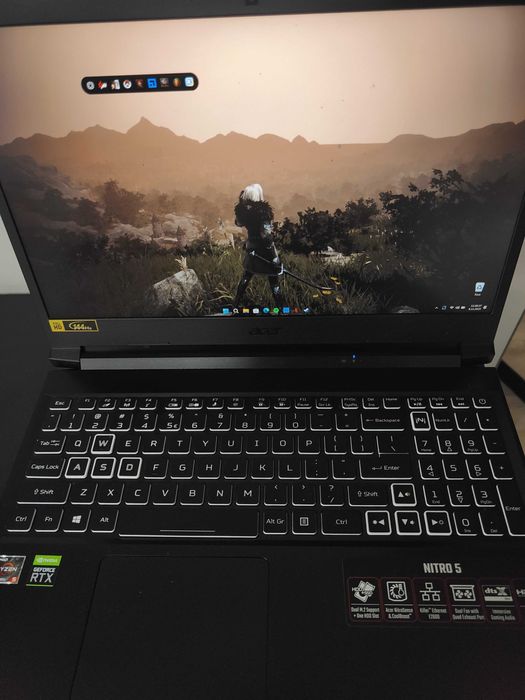 Acer Nitro 5 AN515-45 RTX 3060 RYZEN 5 5600H 1TB 16GB DDR4 3200MHZ