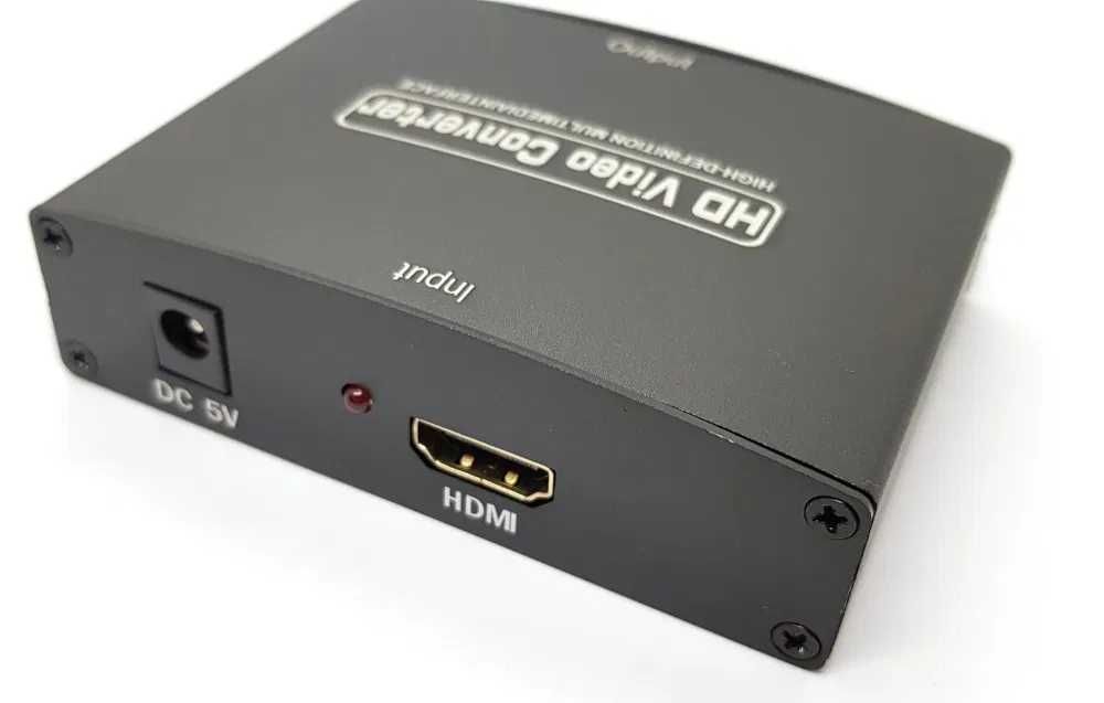 Конвертер переходник из HDMI в компонентный YPbPr+audio