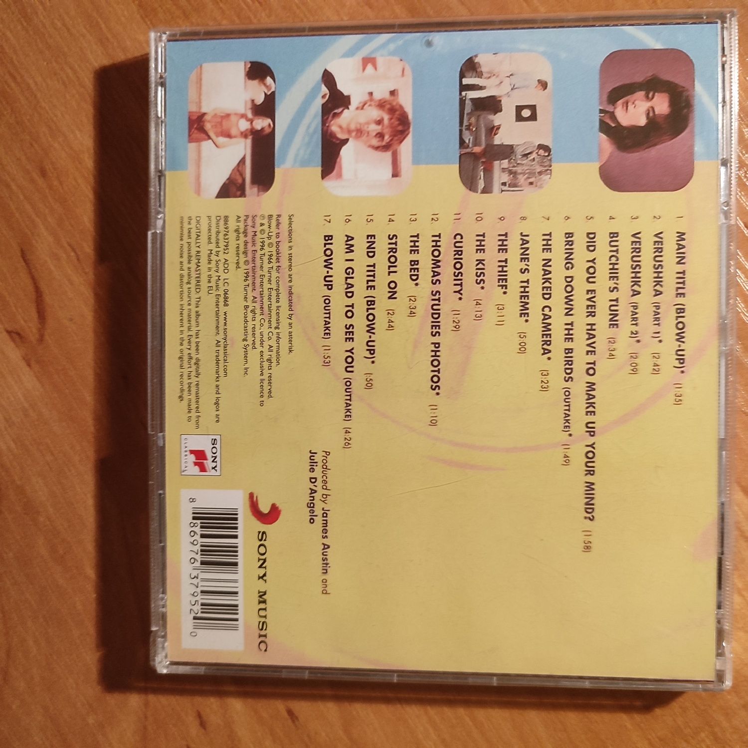 Płyta CD soundtrack Blow Up / Powiększenie