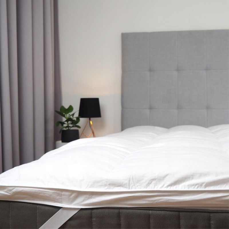 Topper 180x200 Materac Nawierzchniowy Naturalny Pierze