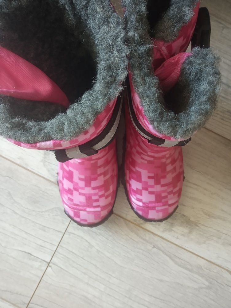 Buty zimowe dziewczęce 27/28 NOWE