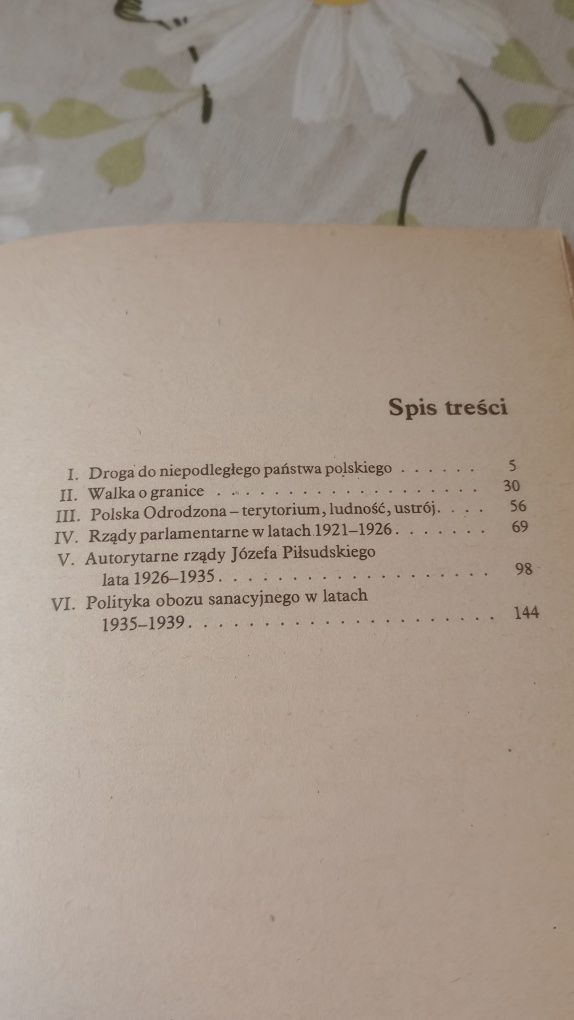 Historia polityczna Polski lat 1918 - 39.