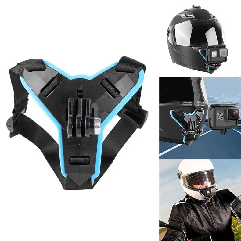 Suporte queixo GoPro Hero 5/6/7/8/9 para capacete