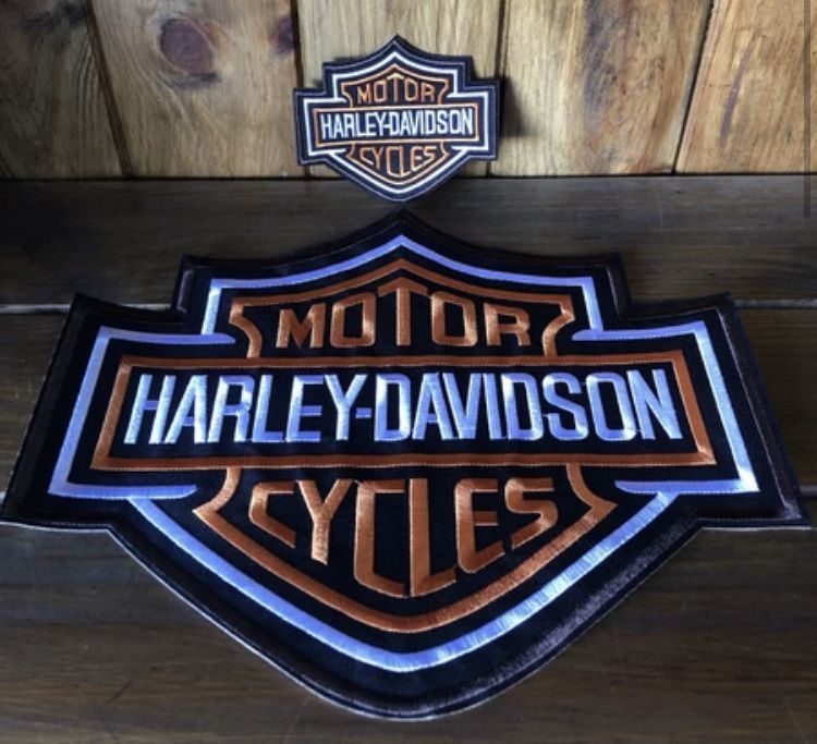 Patch Harley Davidson emblema bordado Motard Biker Choppers estampa