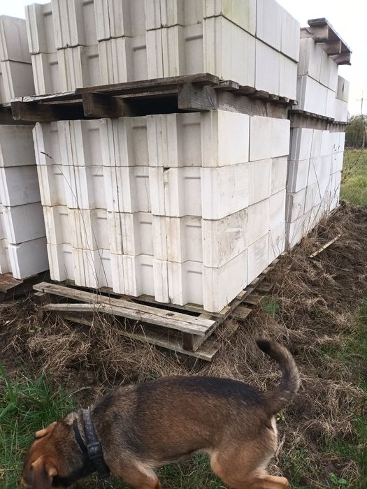 Rezerwacja.  Silka Silikat pozostałość po budowie