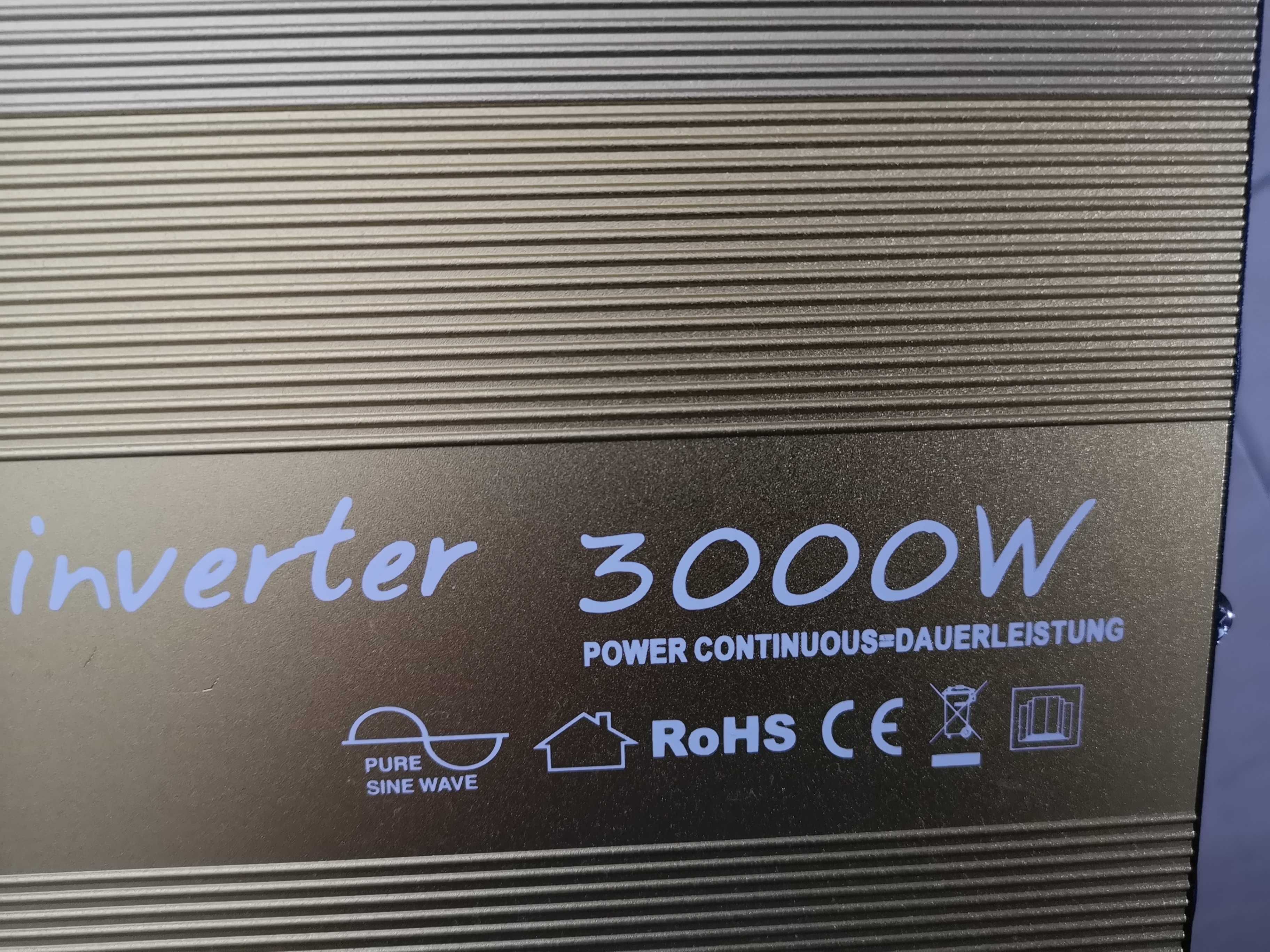 Інвертор 12/220V Solartronics Німеччина чиста синусоїда 3000W/6000W