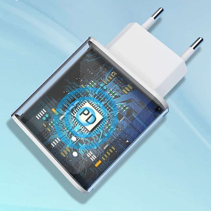 Ładowarka sieciowa Alogy USB-C Type C PD Szybkie ładowanie 18W Biała