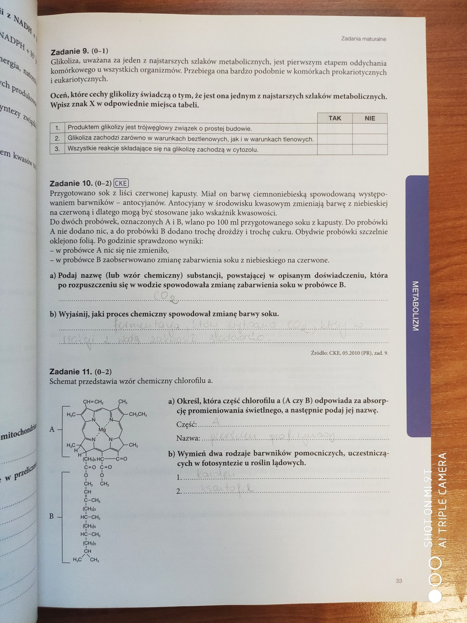 Teraz matura biologia zadania i arkusze maturalne