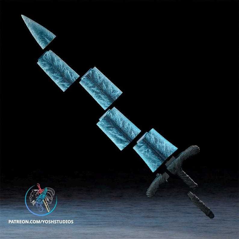 Miecz Dark Moon Great Sword - Elden Ring 1:1