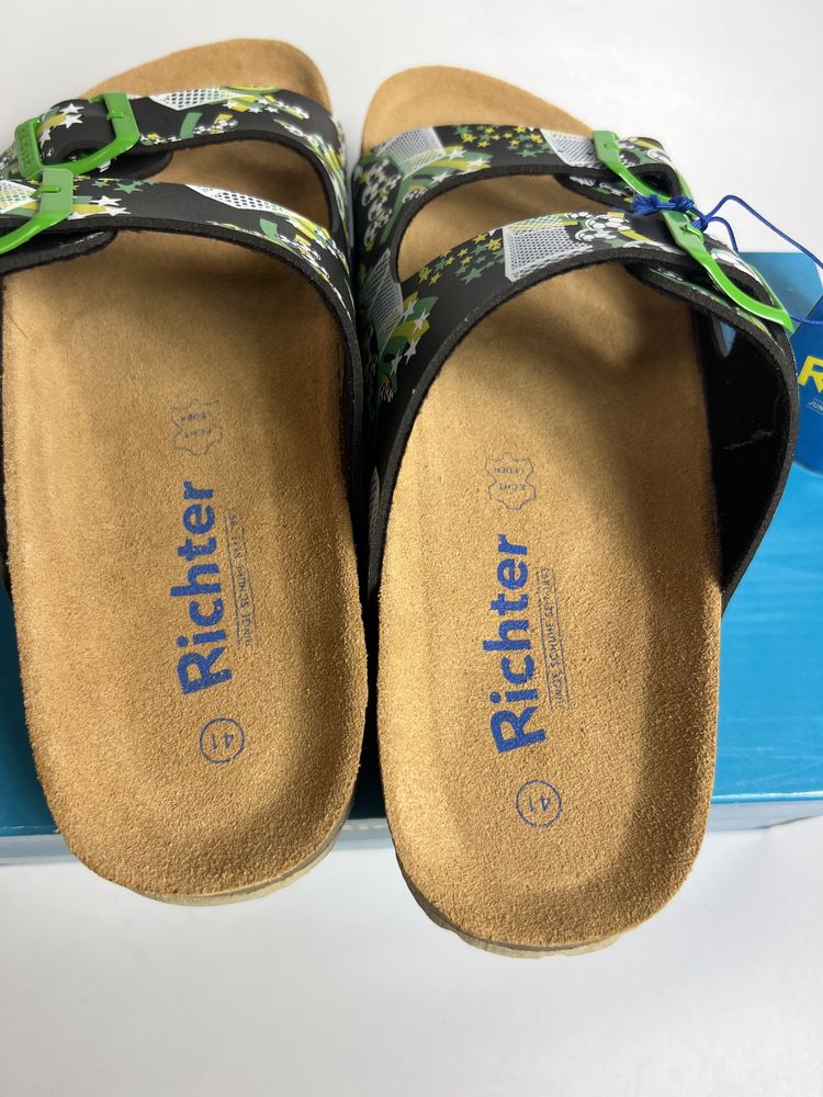 Nowe klapki Richter 41 wygodne dziecko dziecięce outlet