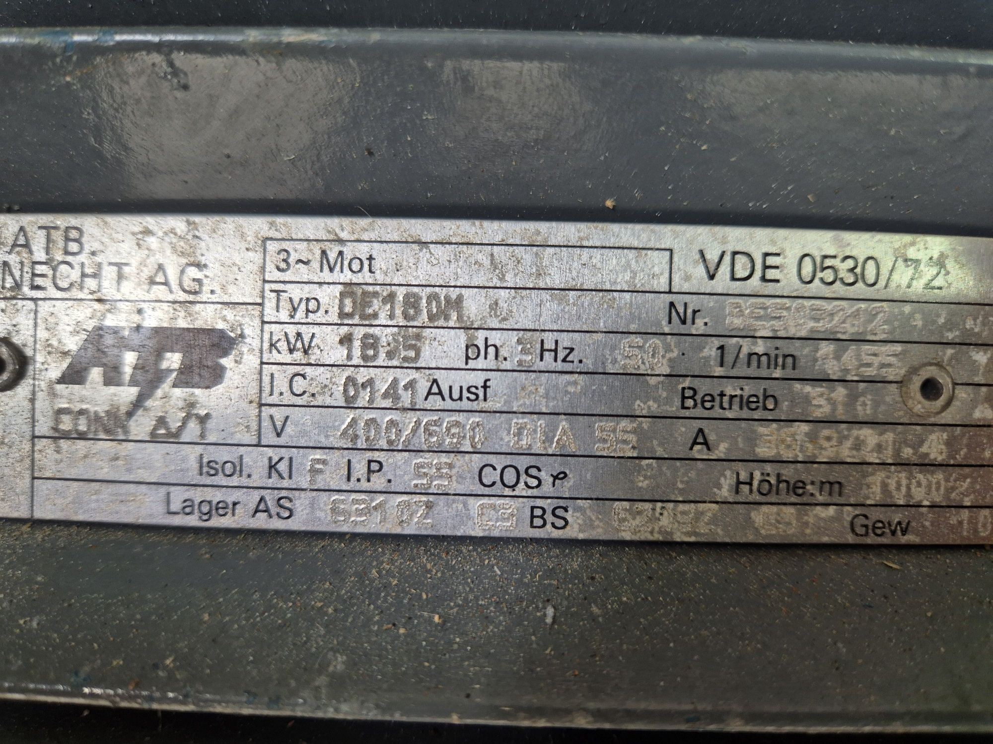 Silnik elektryczny 18,5 kw