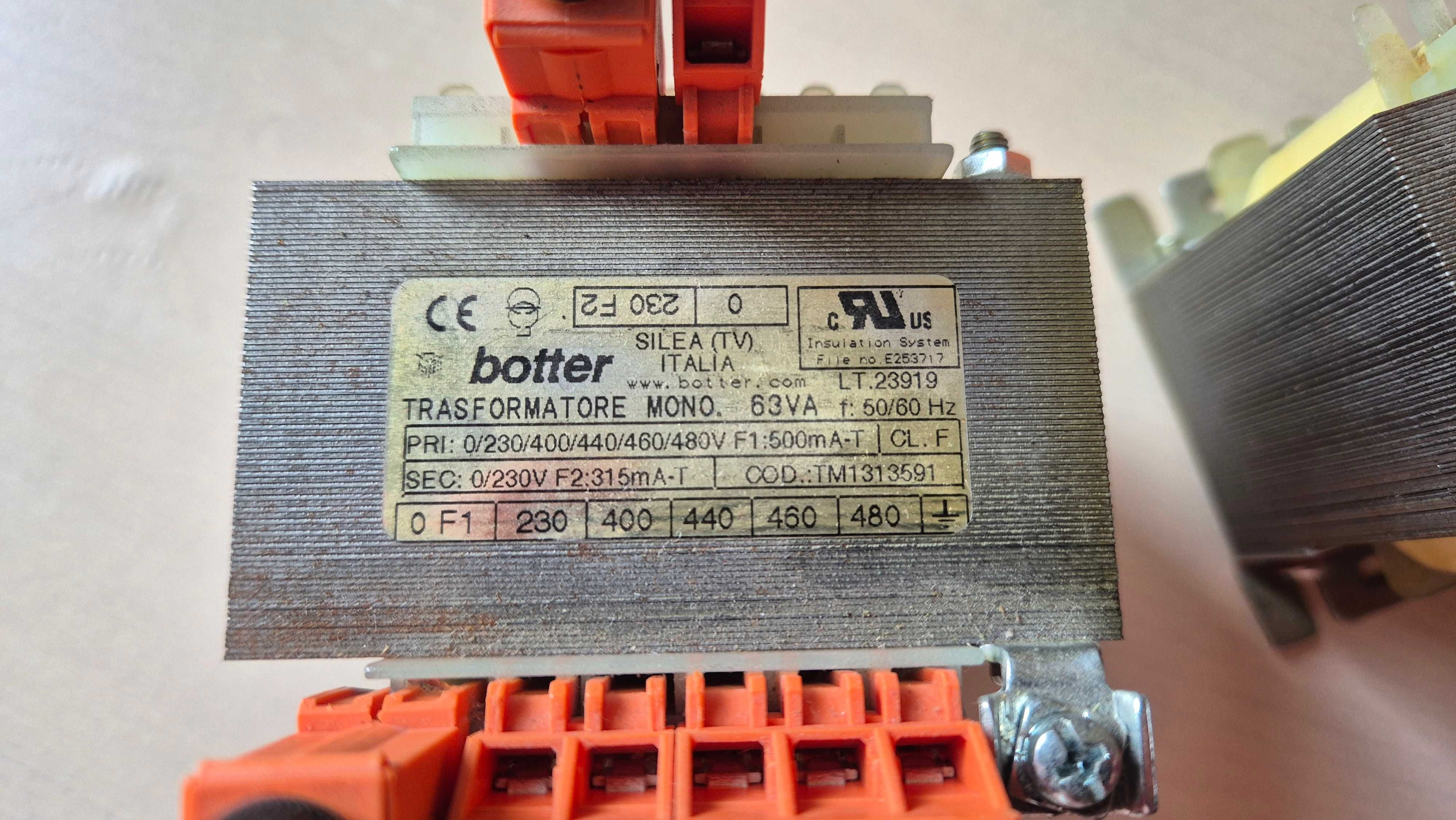 Transformator 63VA 230-480/230