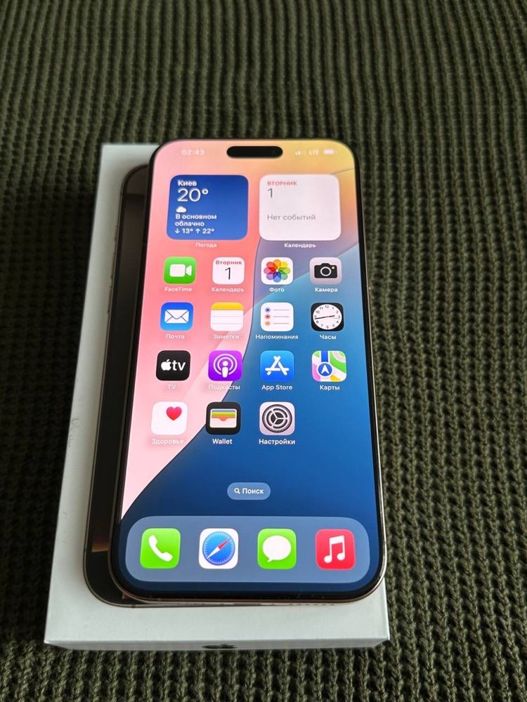 iPhone 16 Pro Max 256gb neverlock