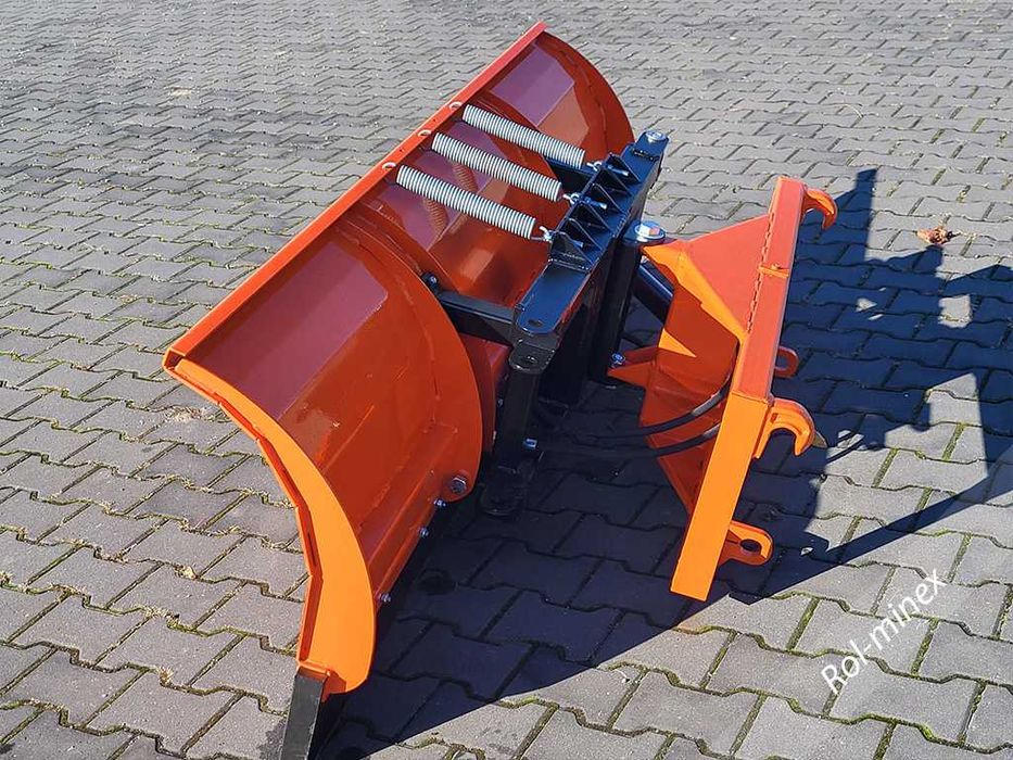 Pług do śniegu Agrosped Amortyzacja sprężynowa Euro-ramka TUZ Dostawa