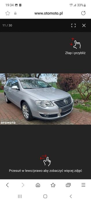 Volkswagen Passat Vw passat b6 CR 2009 170km