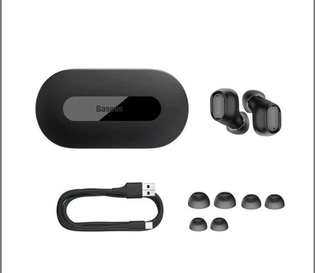 Наушники вакумные  Baseus Bowie EZ10 Mini Black Новые Запечатанные