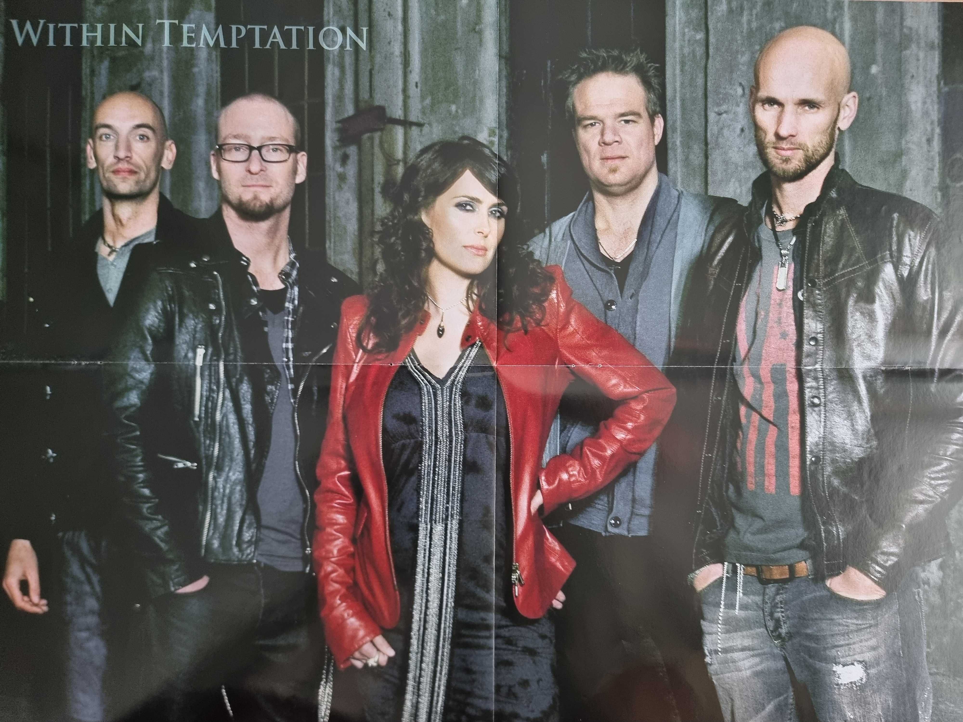 Plakat WITHIN TEMPTATION z 2011 r. - Format A2 (55 x 40 cm) - NOWY!