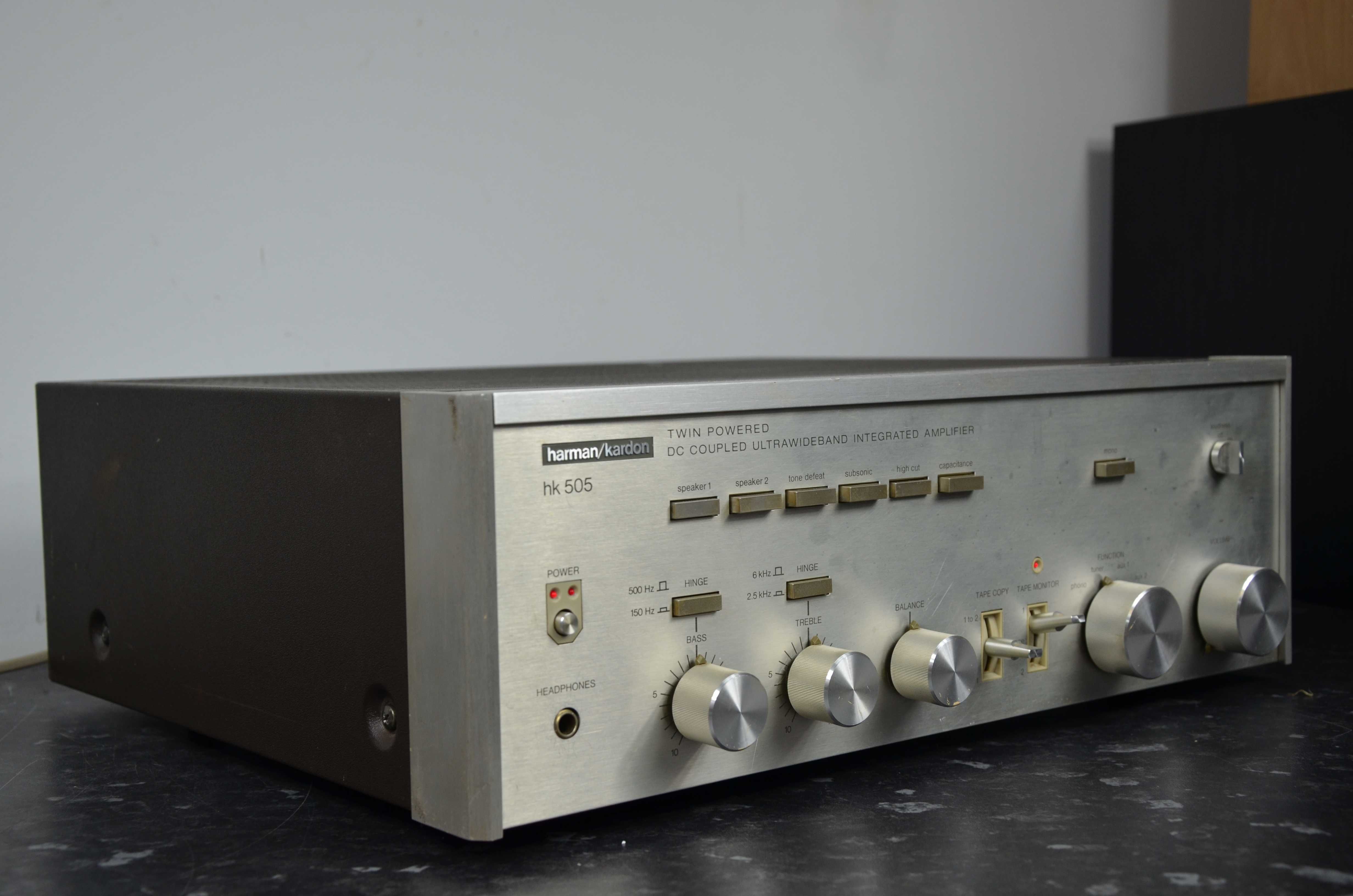 Wzmacniacz HARMAN KARDON HK-505 SUPER DŹWIĘK Vintage Okazja