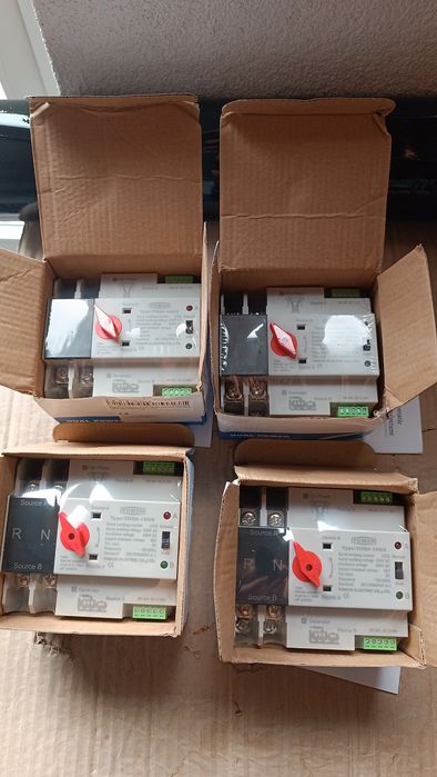 АВР Tomzn  автомат введення резерву 63,100,125А/2P. 220В