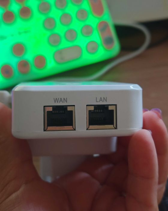 Repetidor WiFi 1200 Mbps – Novo, sem uso