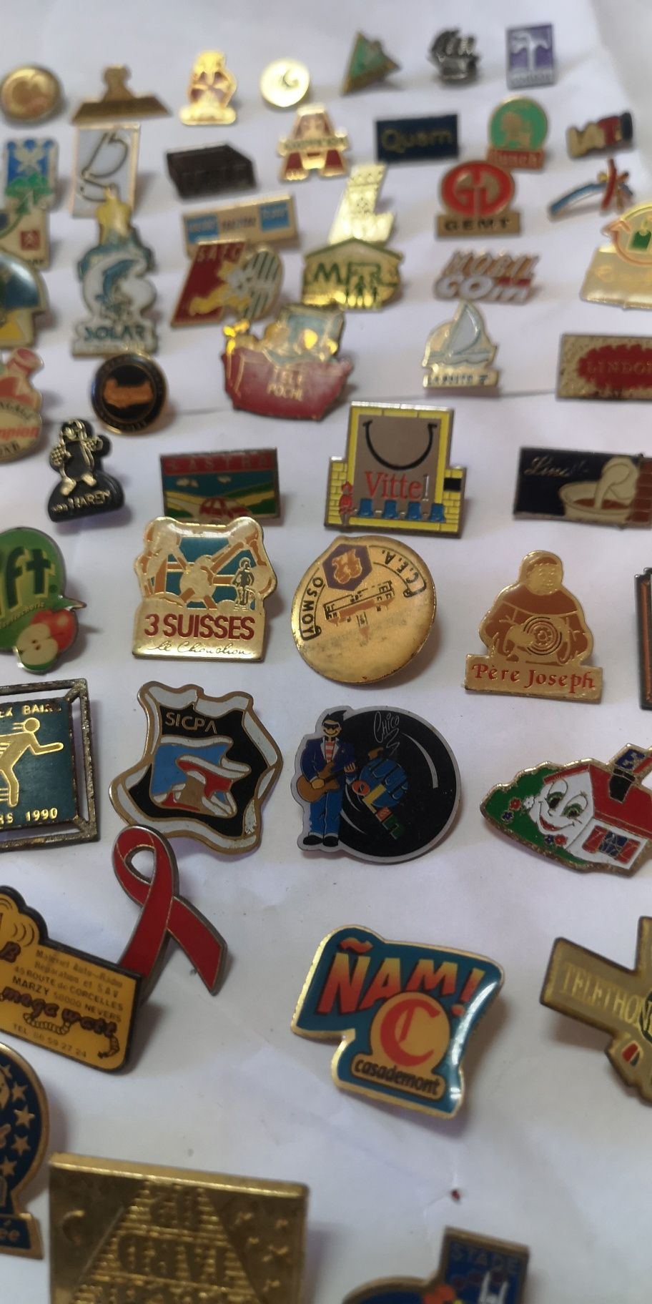lote 170 pins colecao