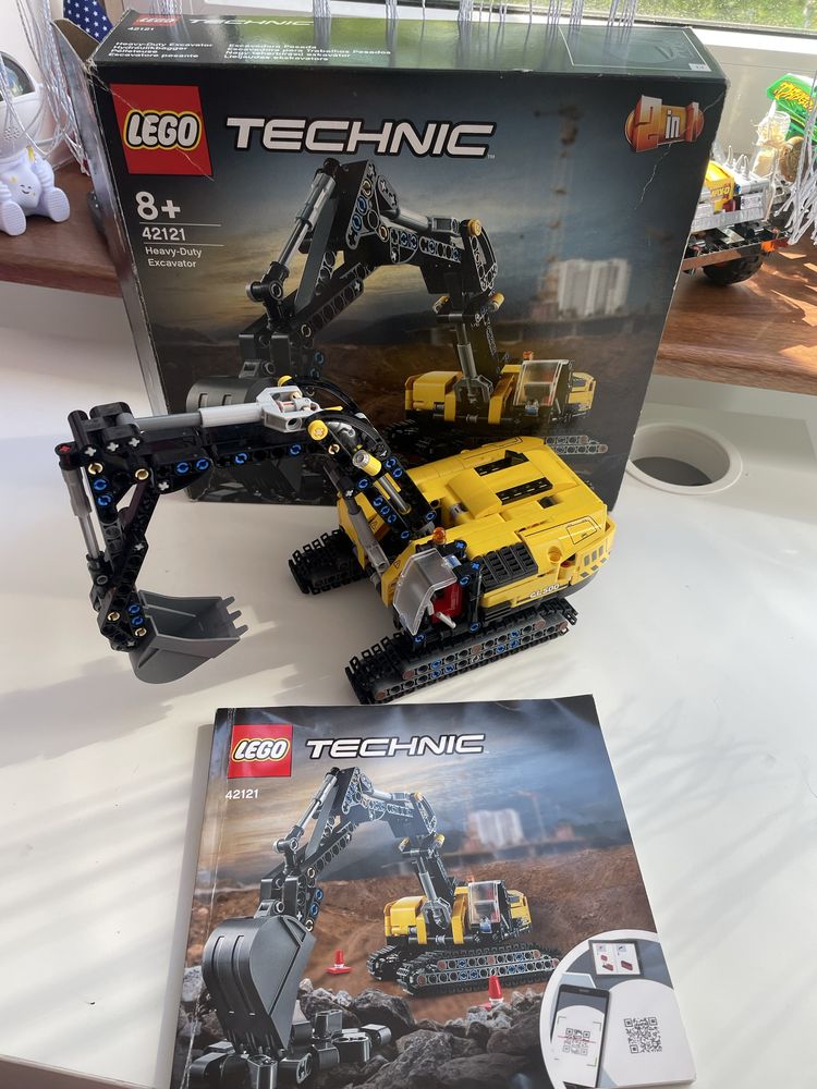 Lego Technic 42121 wytrzymała koparka