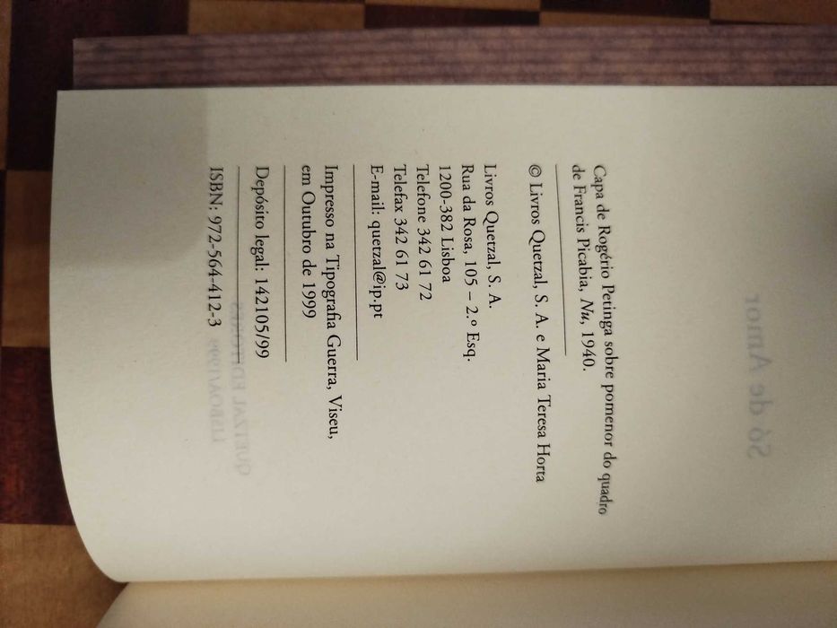 Maria Teresa Horta - Só de amor