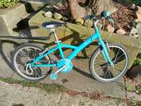 Rower dziecięcy btwin original 120 opony 20 cali