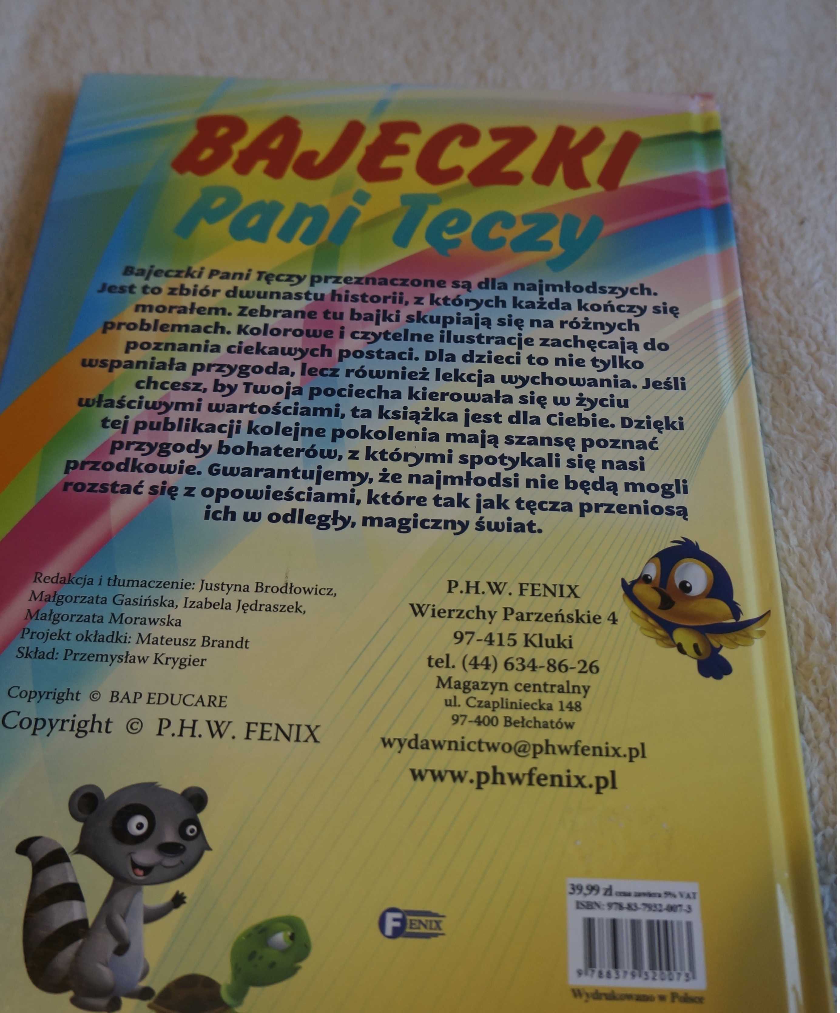 Książeczka: Bajeczki Pani Tęczy