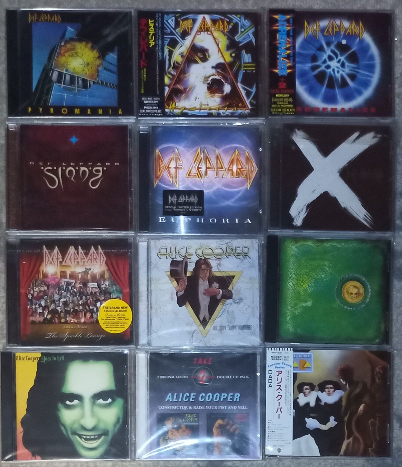 Alice Cooper.Doogie White.Y.Malmsteen та інші фірмові CD  Hard - Rock.